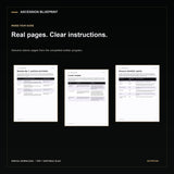 Nutrition Blueprint inside. Digital download; actual completed guide and tool previews.