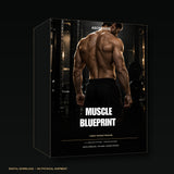 muscle Blueprint hero. Digital download; actual completed guide and tool previews.