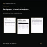 muscle Blueprint inside. Digital download; actual completed guide and tool previews.